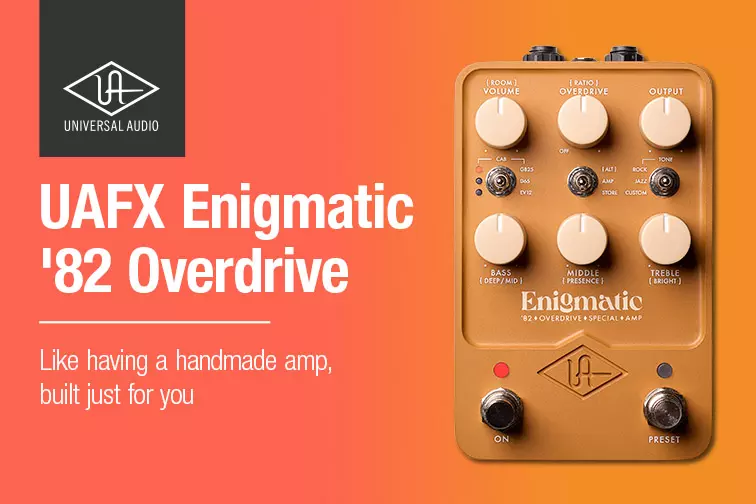 Customize your sound with the UAFX Enigmatic 